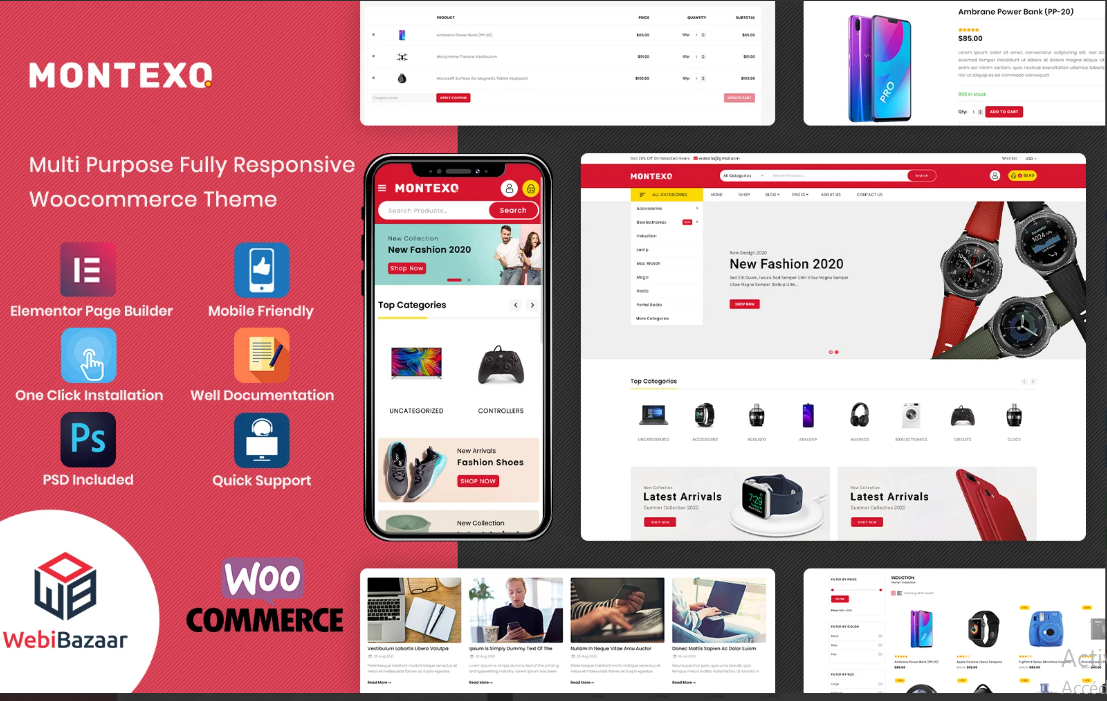 Montexo – Multipurpose Super Market WooCommerce Theme