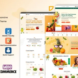 Ecolite - Thème WooCommerce pour épicerie polyvalente, supermarché et boutique d'aliments biologiques