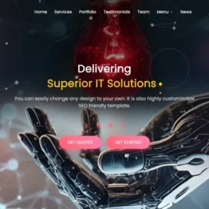 Technoai | Business Services & IT Solutions Multipurpose Responsive Website Template