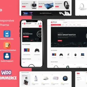 Ultrazo - Thème WordPress Elementor modulaire polyvalent Thème WooCommerce