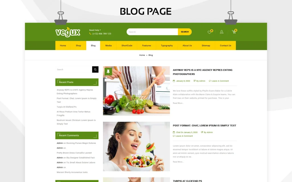 Vegux – Thème WooCommerce pour méga-épicerie