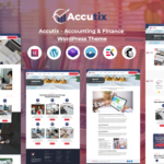 Accutix – Thème WordPress pour la comptabilité et les finances