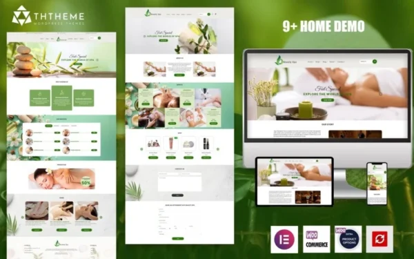 Beauty Spa – Le thème WordPress Elementor Spa & Massage Salon Thème WordPress