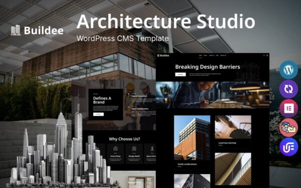 Buildee - Thème WordPress pour studio d'architecture