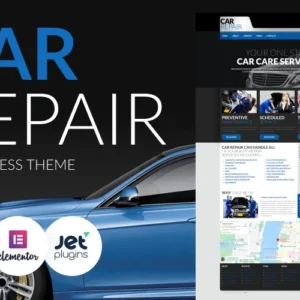 Réparation automobile - Thème WordPress pour voitures