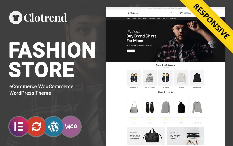 Clotrend – Thème WooCommerce Mode et Accessoires