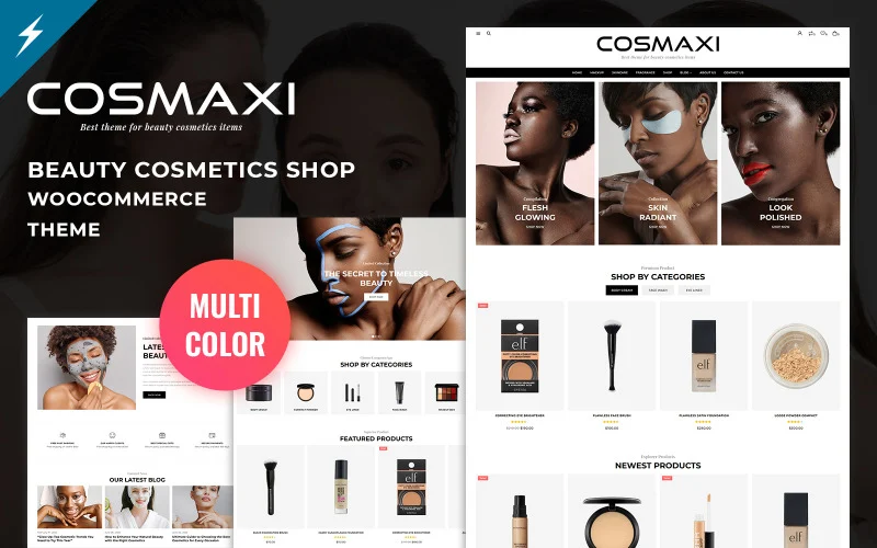 Cosmaxi – Thème WooCommerce pour boutique de beauté et de cosmétiques