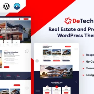 Detech - Thème WordPress pour l'immobilier