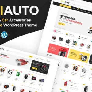 DigiAuto - Thème WordPress WooCommerce pour pièces et accessoires automobiles