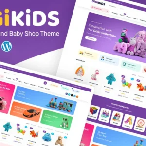 Digikids - Thème WooCommerce pour boutique pour enfants et bébés