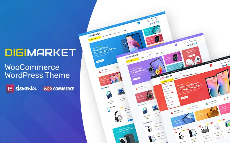 DigiMarket – Thème WordPress WooCommerce