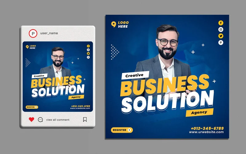 Agence de marketing numérique Publication Instagram Réseaux sociaux