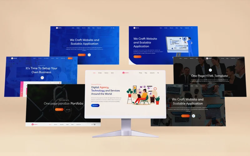 Digito – Modèles de pages de destination et de sites Web Bootstrap