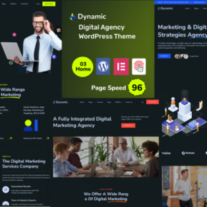 Dynamic - Thème WordPress pour agence numérique