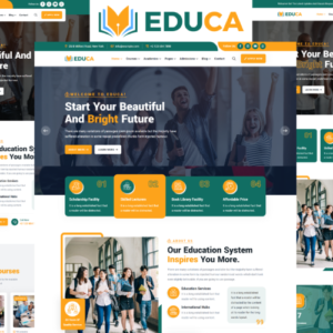Educa - Modèle de site web HTML5 pour écoles, collèges, universités et cours
