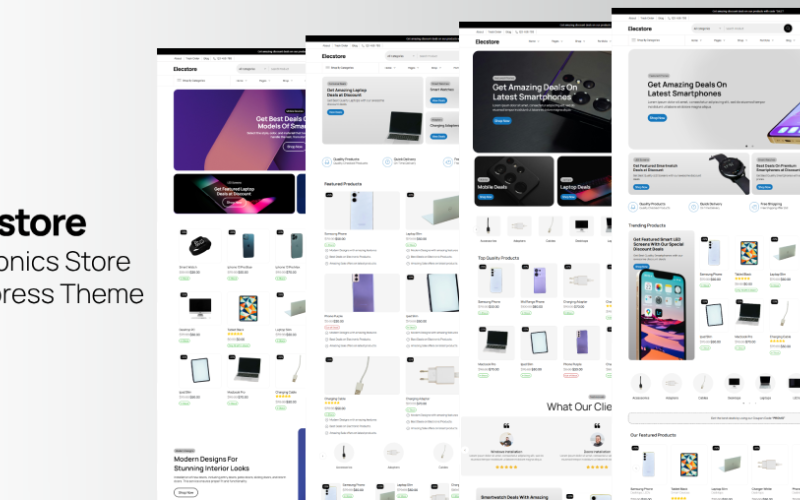 Elecstore – Electronics Store Woocommerce Theme WooCommerce Theme