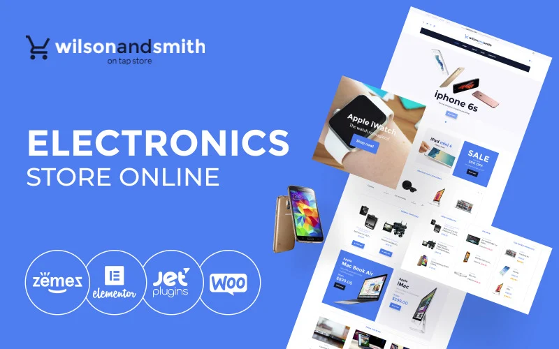 Électronique – Thème WooCommerce pour boutique d’électronique avancée en ligne