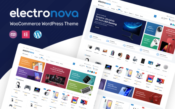 ElectroNova - Thème WordPress WooCommerce Thème WooCommerce