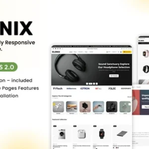 Elonix - Thème Shopify OS 2.0 pour appareils électroniques polyvalents