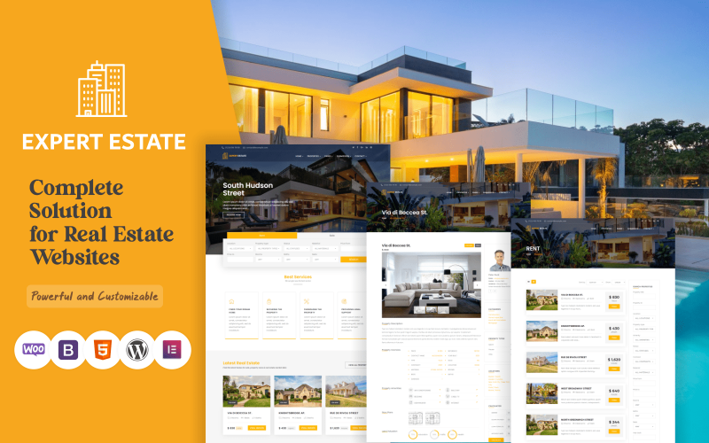 Thème WordPress ExpertEstate pour l’immobilier
