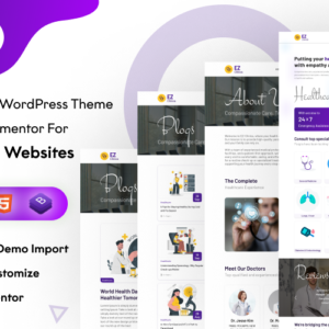 EZ Clinic : Thème WordPress complet pour clinique médicale et de santé