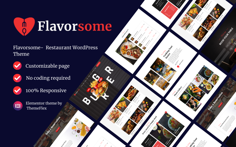 Flavorsome – Thème WordPress pour restaurant