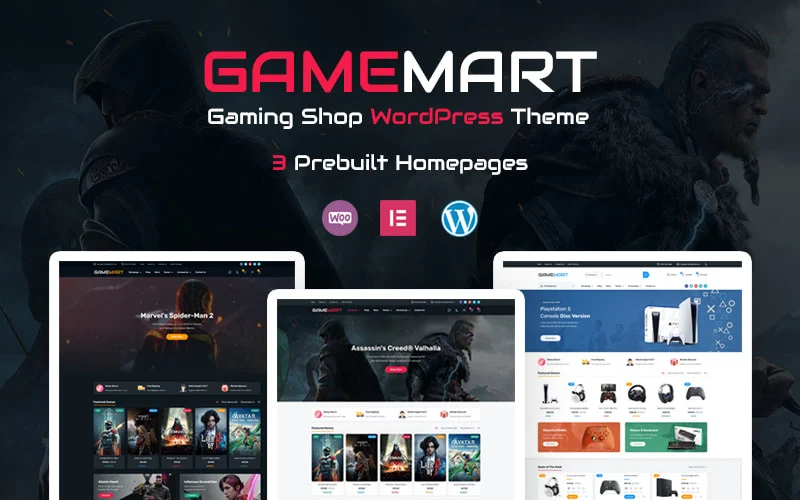 GameMart – Thème WordPress WooCommerce pour magasin de jeux