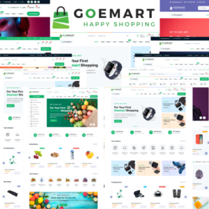 Goemart - Modèle de site Web HTML5 polyvalent pour le commerce électronique