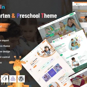 Gogrin - Thème WordPress pour maternelle et pré-scolaire