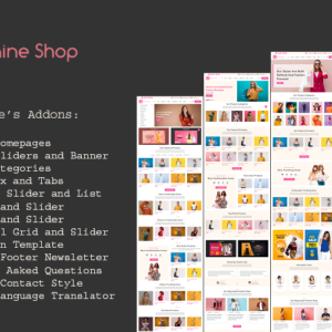 Haine - Boutique e-commerce pour la mode, les vêtements et les boutiques en ligne – Thème WordPress Elementor WooCommerce