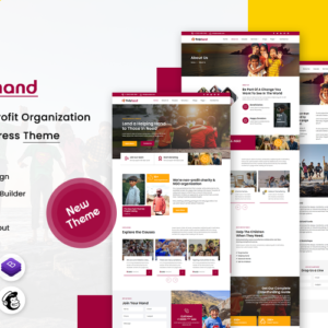 Helphand - Thème WordPress pour les ONG et les organisations à but non lucratif