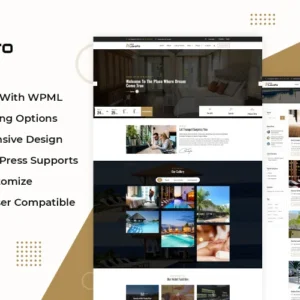 Hôtel Lovato - Thème WordPress pour réservation d'hôtels et de complexes hôteliers