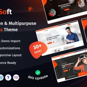 IT-Soft - Thème WordPress pour solutions informatiques et conseil aux entreprises