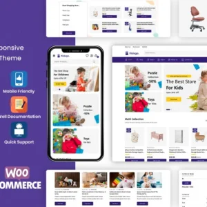 KidsGo - Thème WooCommerce pour magasins de jouets et vêtements pour enfants