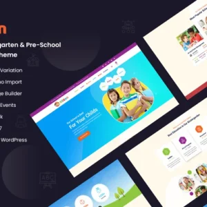 Kitton - Thème WordPress pour enfants, maternelle et préscolaire