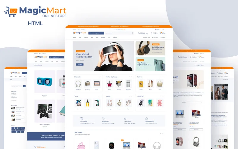 Magicmart – Modèle HTML pour site de commerce électronique