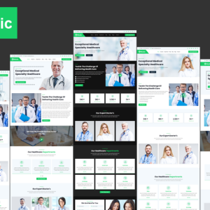 Medic - Thème WordPress Elementor pour hôpitaux, diagnostics, cliniques, santé, médecins et laboratoires médicaux