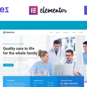 MediCare - Thème WordPress gratuit pour médecins