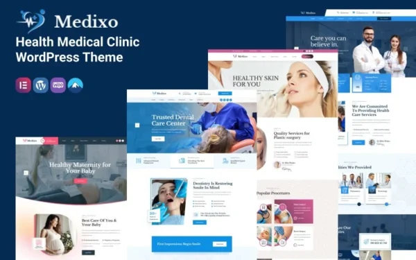 Medixo - Thème WordPress pour clinique médicale