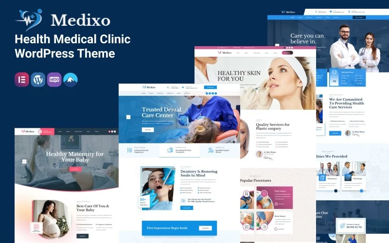 Medixo – Thème WordPress pour clinique médicale