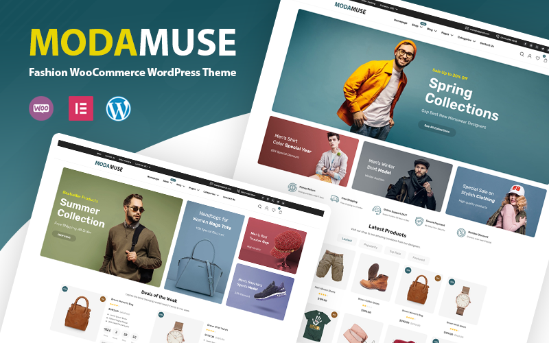 ModaMuse – Thème WordPress WooCommerce pour la mode