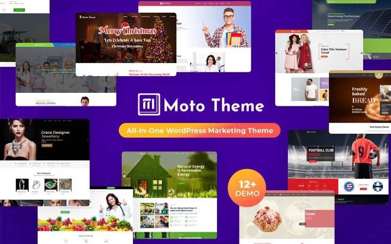 Thème Moto – Thème WordPress polyvalent pour entreprises