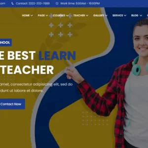 Mutali - Modèle de site Web HTML5 pour l'éducation et les cours en ligne