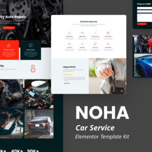 Noha - Kit Elementor pour l'entretien de la voiture