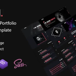 Nori - Modèle HTML5 de portfolio personnel Modèle de page de destination