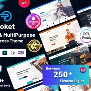 Poket - Thème WordPress réactif et polyvalent pour les entreprises