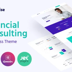 Provise - Thème WordPress Elementor pour le conseil financier spécial