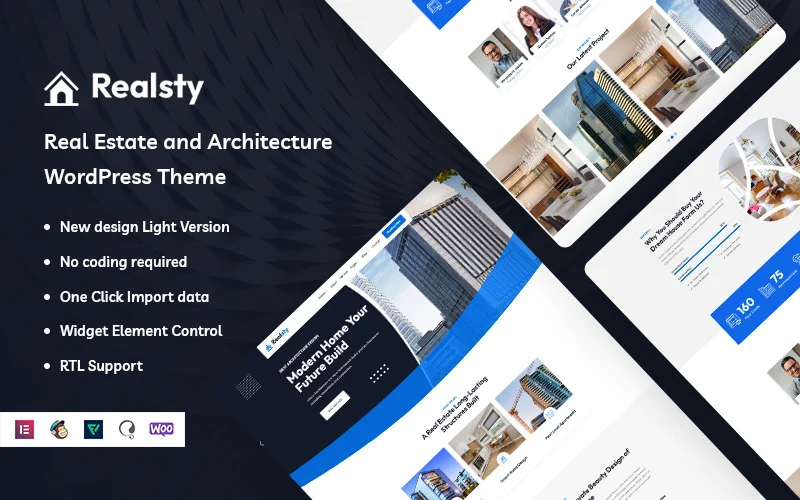 Realsty – Thème WordPress pour l’immobilier et l’architecture