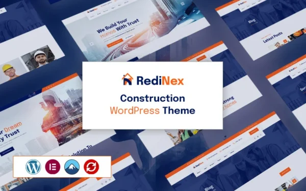 RediNex - Thème WordPress pour la construction