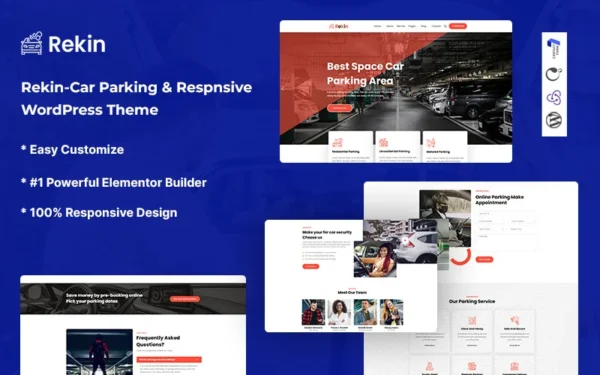 Rekin - Thème WordPress pour parking